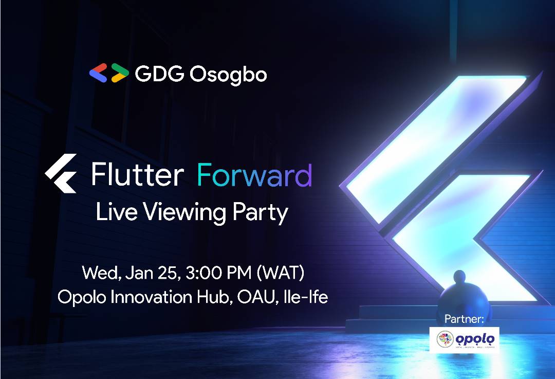Flutter Forward Live Viewing Party