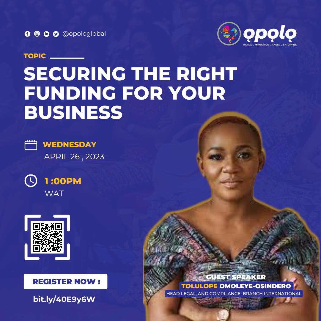 Securing the right funding for your business.