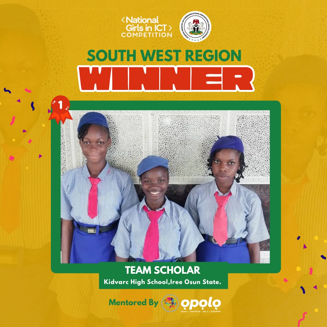 Opolo Global Innovation Limited Empowers Girls to Win National ICT Competition, Paving the Way for Future Innovators.